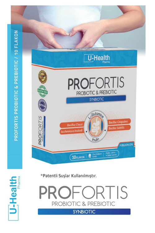 Profortis Probiyotik ve Prebiyotik Simbiyotik Yetişkin / 10 Flakon