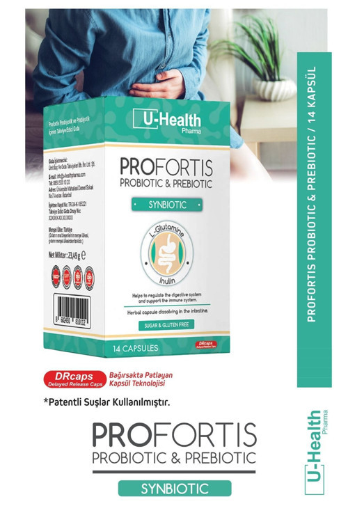 Profortis Probiyotik ve Prebiyotik Simbiyotik 14 Kapsül