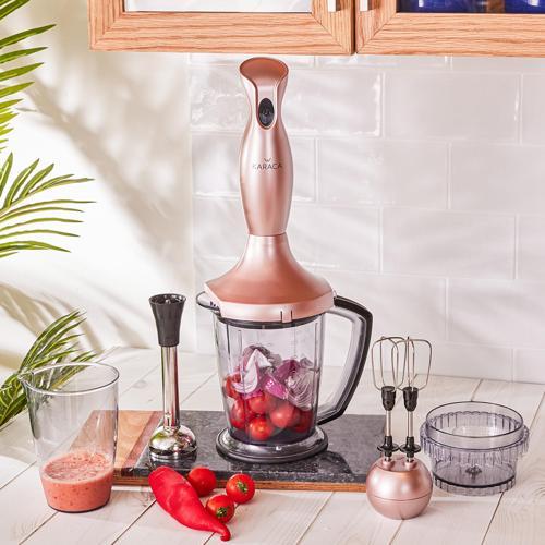 Maxi Mix 3 in 1 Mutfak Robotu Rosegold