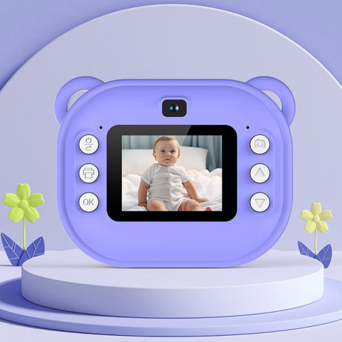 Ayıcık Tasarımlı Çocuk Kamera Mini Fotoğraf Makinesi