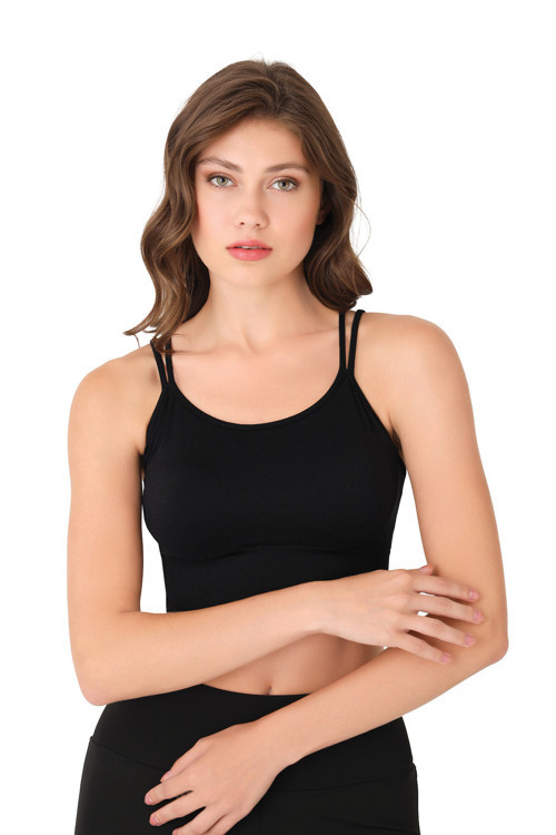 Siyah Seamless Büstiyer
