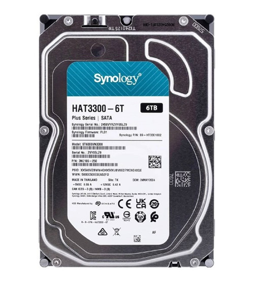6TB 3.5'' NAS 5400rpm (HAT3300-6T)