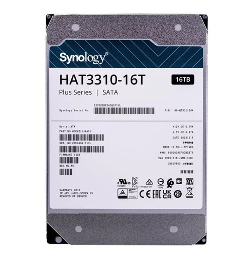 16TB 3.5'' NAS 7200rpm (HAT3310-16T)