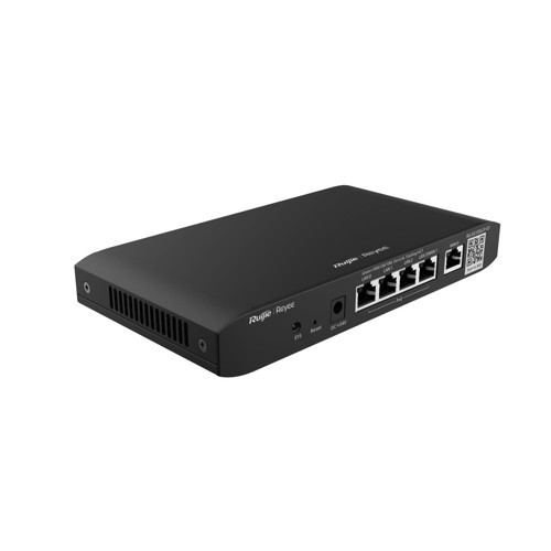 RG-EG105G-P-V3 5 Portlu Router Web Yönetilebilir 2 WAN 100 Kullanıcı 4 Port PoE (54W)