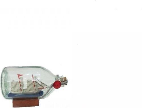 Orta Boy Şişe İçerisinde Gemi Maketi