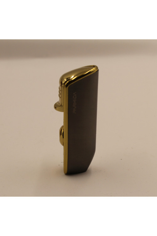 Parmida 3 Torch Pürmüz Siyah-Gold Puro Çakmağı