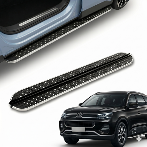 Citroen c5 aircross yan basamak marşbiyel koruma flory 2018+