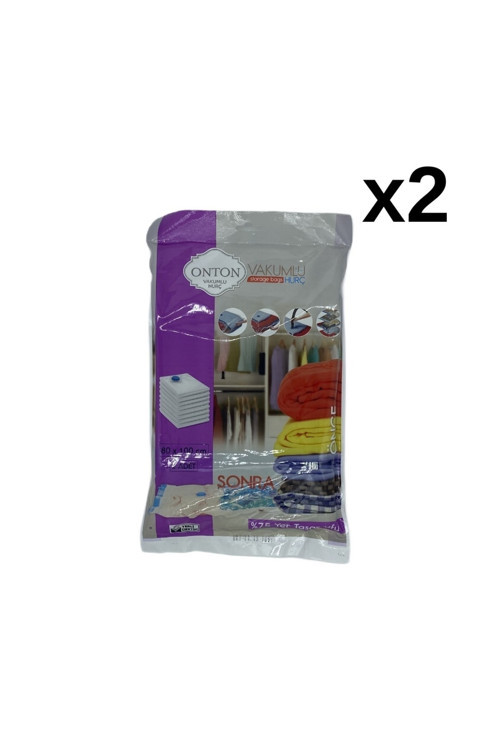 2 Adet 80*100 Vakumlu Hurç