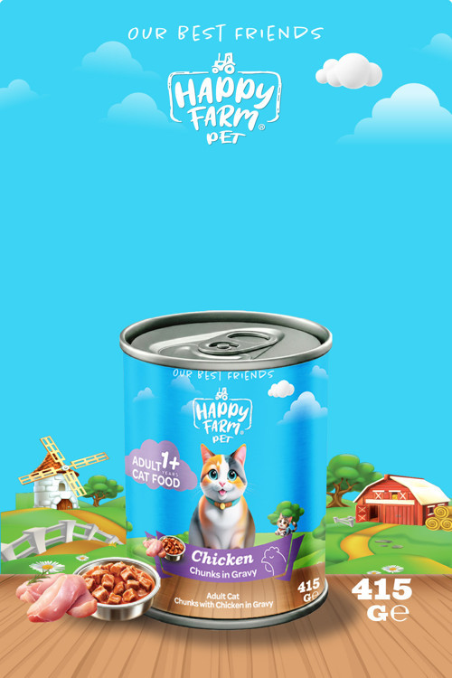 Yaş Kedi Maması Tavuklu 415 Gr 24 Adet