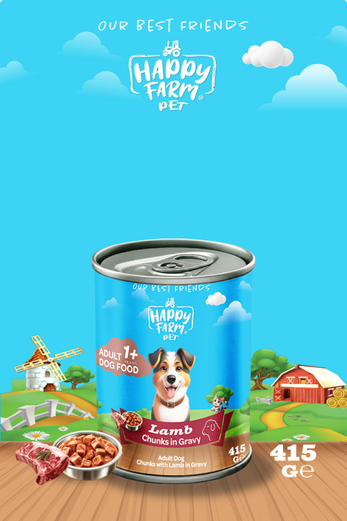 Yetişkin Yaş Köpek Maması Kuzu Etli 415 Gr 24 Adet