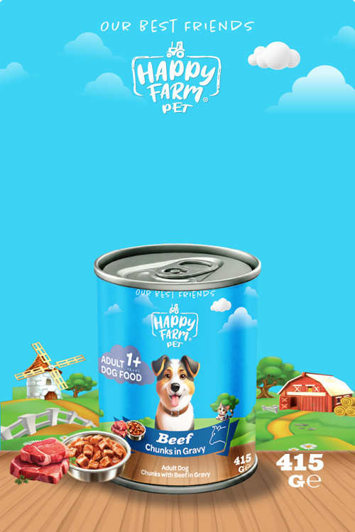 Yetişkin Yaş Köpek Maması Biftekli 415 Gr 36 Adet