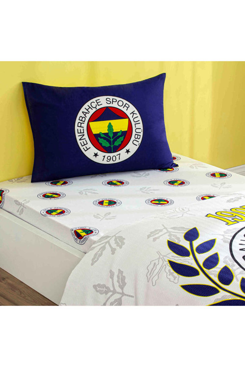 Lisanslı Fenerbahçe Palamut Pamuk Tek Kişilik Pike Takımı