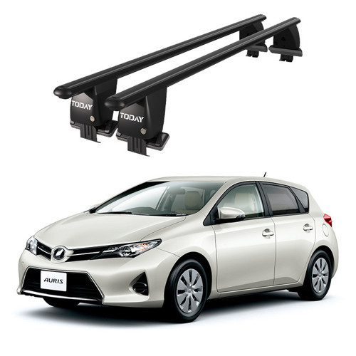 Royal Toyota Auris / Corolla (2006-2012) Uyumlu Siyah Kilitli Ara Atkı Port Bagaj Tavan Barı
