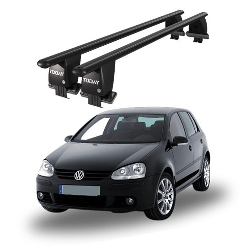 Royal Volkswagen Golf (2003-2008) Uyumlu Siyah Ara Atkı Port Bagaj Tavan Barı