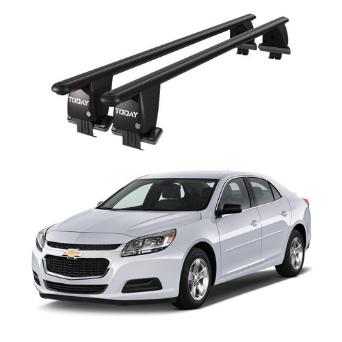 Royal Chevrolet Malibu VIII (2012-2016) Uyumlu Siyah Kilitli Ara Atkı Port Bagaj Tavan Barı