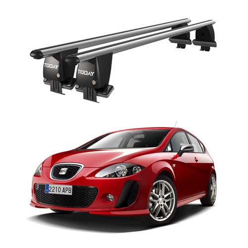 Royal Seat Leon (2005-2009) Uyumlu Gri Kilitli Ara Atkı Port Bagaj Tavan Barı