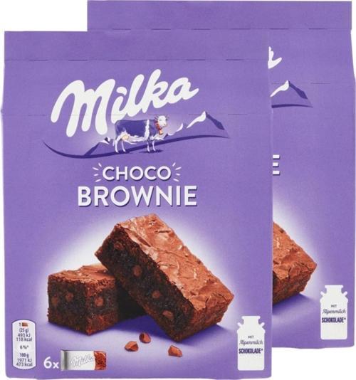 Choco Brownie Sütlü Çikolata Parçacıklı Kakaolu Kek 150 Gram X 2 Adet