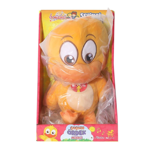 İthalat® Bal-55115 Şaşkın Ördek Müzikli Peluş Sevimli Dostlar -Özaydınlar