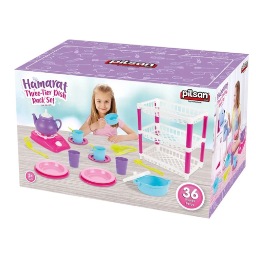 İthalat® 03 337 3 Katlı Hamarat Mutfak Seti