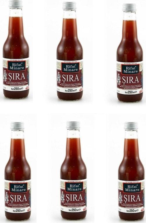Şıra Meyve Parçacıklı Kuru Üzüm Şırası (250 Ml)(6'lı Paket)