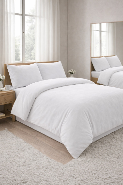 Çift Kişilik 4 Parça Nevresim Takımı Lastikli Çarşaflı Yumuşak Dokulu Konfor Seti 160X200+200X220