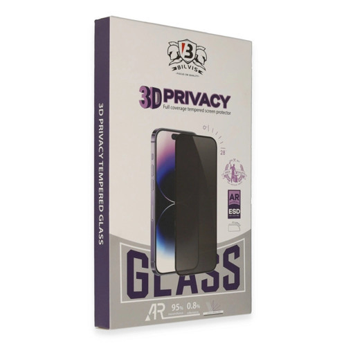 Samsung Galaxy S25 Ultra Bilvis 3D Hayalet Cam Ekran Koruyucu