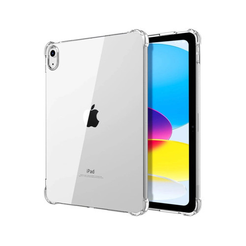 Apple İpad 2022 10.9 (10.Nesil) Kılıf Anti Shock Tablet Silikon - Şeffaf