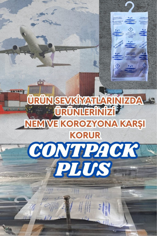 Contpack Konteyner Depo Nem Alıcı Rutubet Engelleyici Korozyon Önleyici 10 Adet 380 gr