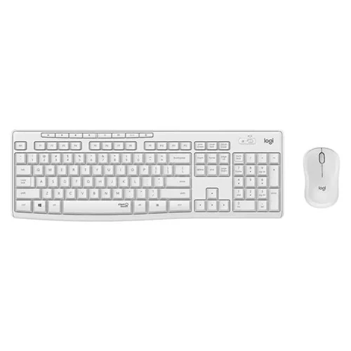 Mk295 Q Tr Beyaz Kablosuz Klavye Mouse Set