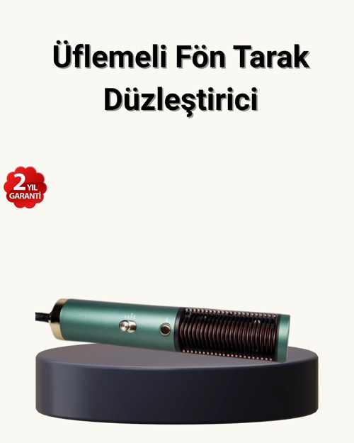 İthalat® İyon Teknolojili Seramik Saç Düzleştirici – Eşit Isı Dağılımı