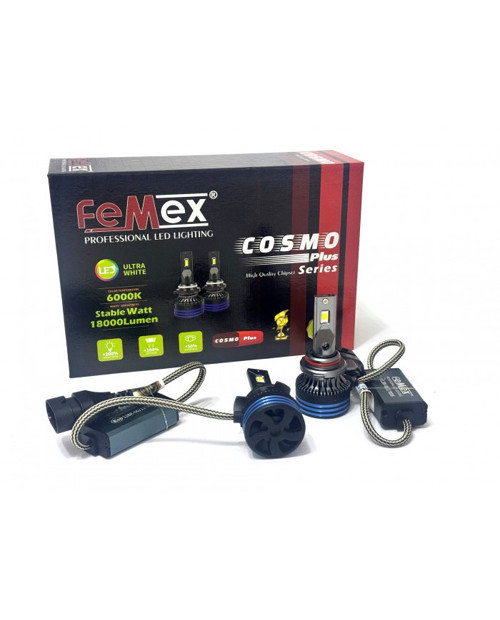 BMW 7 Serisi E65 LCi 2005-2008 SİS FAR LED AMPUL HB4 9006 COSMO PLUS