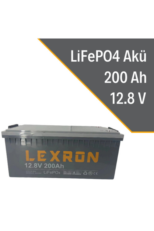 200ah 12.8v Lityum Akü