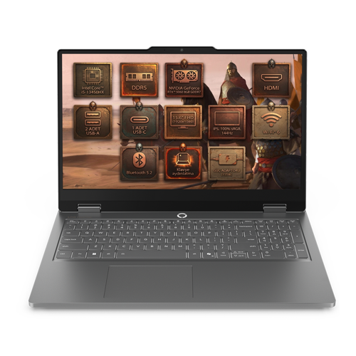 LOQE i5-13450HX 48GB 512GB SSD 15.6" FHD 144Hz 8 GB RTX5060 Fdos Gaming Laptop 83SC000TTR 003