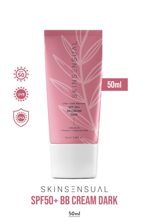 BB Krem Dark 50ml| 50 Spf Uva/Uvb Pa++++ | Leke Oluşumunu Önlemeye Yardımcı, Aydınlık ve Canlılık