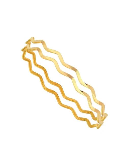 20 gr 22 Ayar Zigzag Ajda Bilezik ( 10gr x 2 Adet )