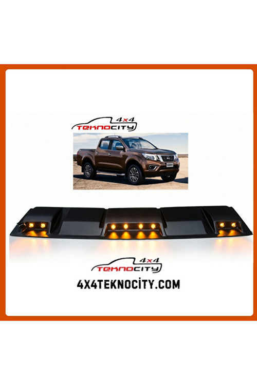 Mercedes X Class LEDLİ MOONVİSÖR TAVAN KEBİ TURUNCU LED Off-Road Aksesuarı