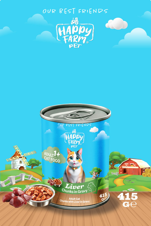 Yaş Kedi Maması Ciğerli 415 Gr 24 Adet