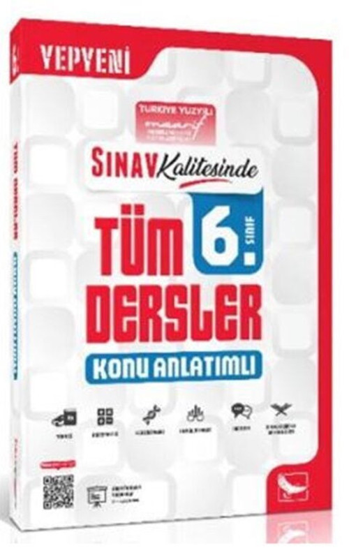 6. Sınıf Tüm Dersler Konu Anlatımlı Sınav Yayınları