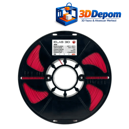Elas ASA Kırmızı Filament
