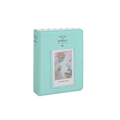 65 Fotoğraf Kapasiteli Pencereli Yeşil Instax Polakart Fotoğraf Albümü