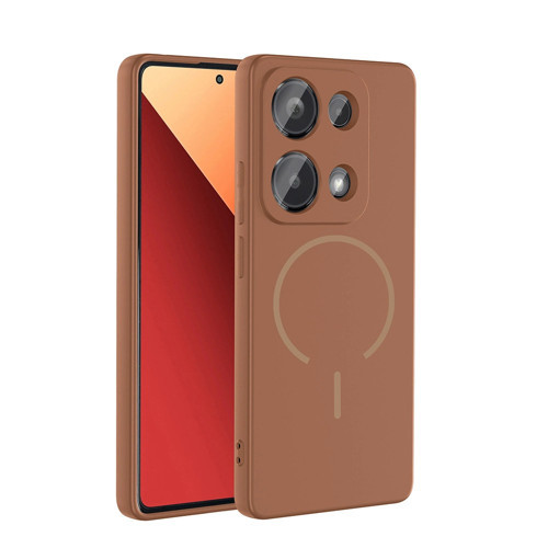 Xiaomi Redmi Note 13 Pro 4G Kılıf M-safe Şarj Özellikli Zore Meta Kapak
