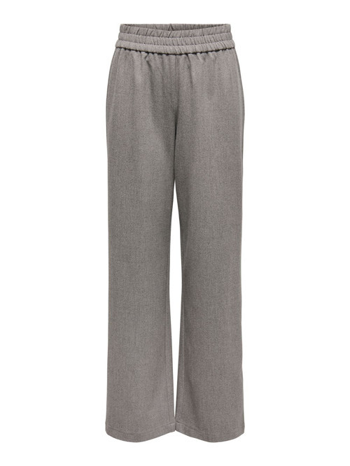 ONLELISE MW WIDE PULL-UP PANT TLR Kadın Gray Pantolon - 15324530