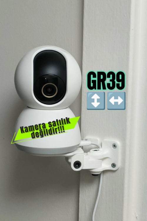 Gr39 Mi 360° Home Güvenlik Kamerası Hareketli Duvar Montaj Atı