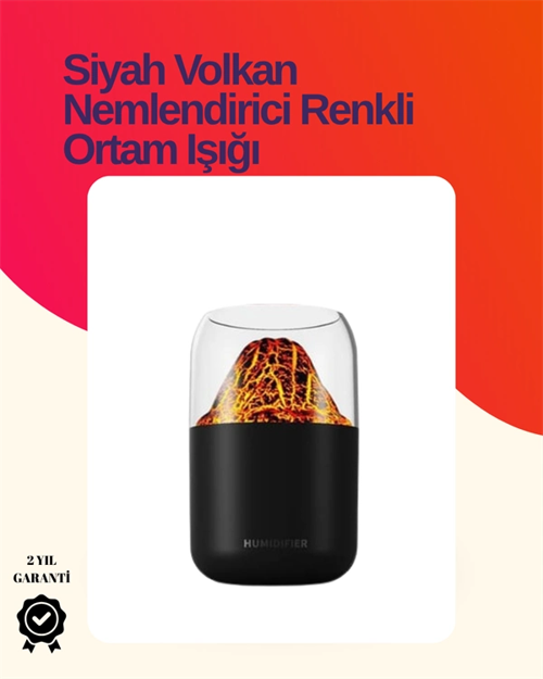 7 Renk Led Işıklı Uçucu Yağ Difüzörü – Ultrasonik Teknoloji