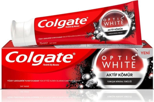 Optic White Aktif Kömür Diş Macunu 50 Ml