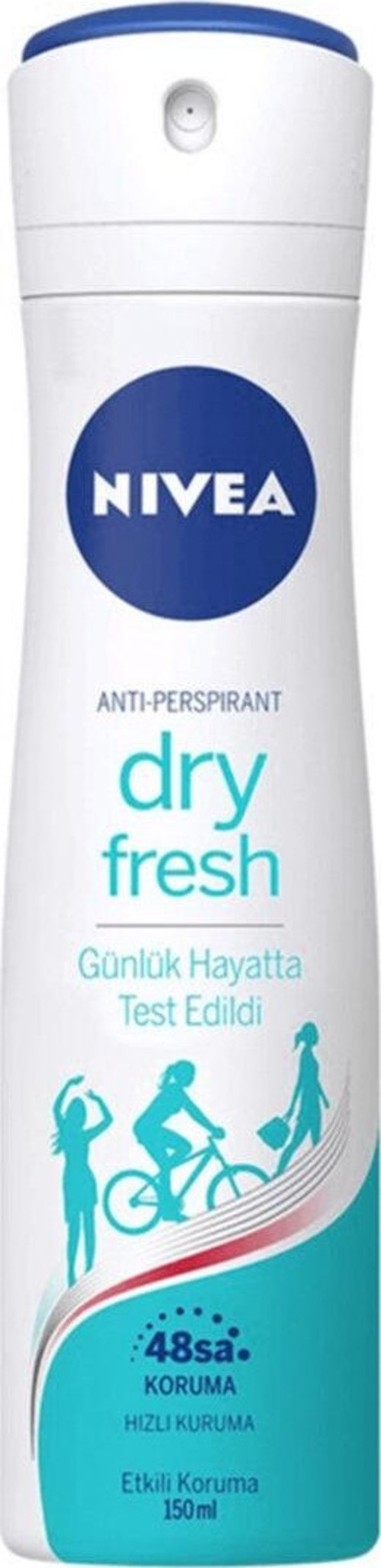 Dry Fresh Kadın Sprey Deodorant 150 Ml