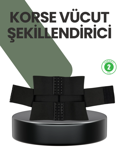 Bel Sıkılaştırıcı Vücut Şekillendirici Günlük Kullanım