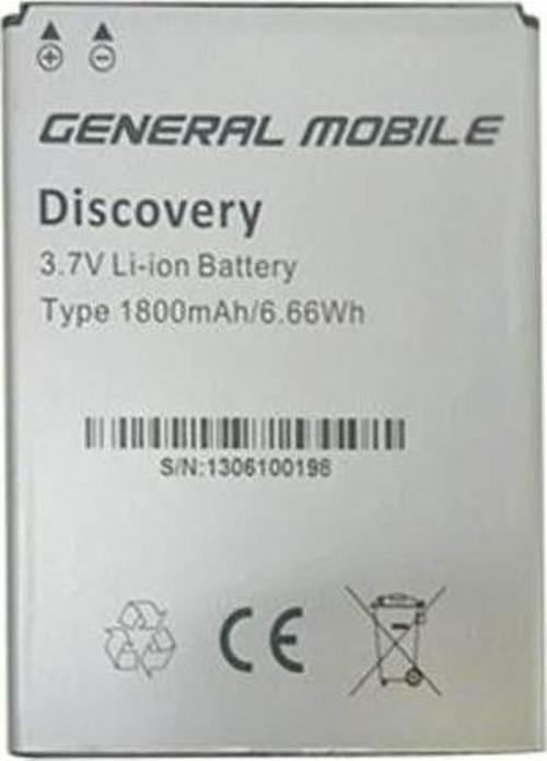 General Mobile Uyumlu Discovery E3 Batarya