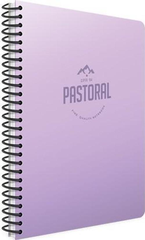 Pastoral 17X24 Spiralli Defter 60 Yaprak Kareli