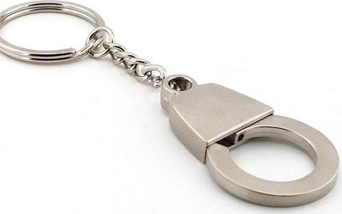 Unisex Kelepçe Şeklinde Metal Anahtarlik Kc520